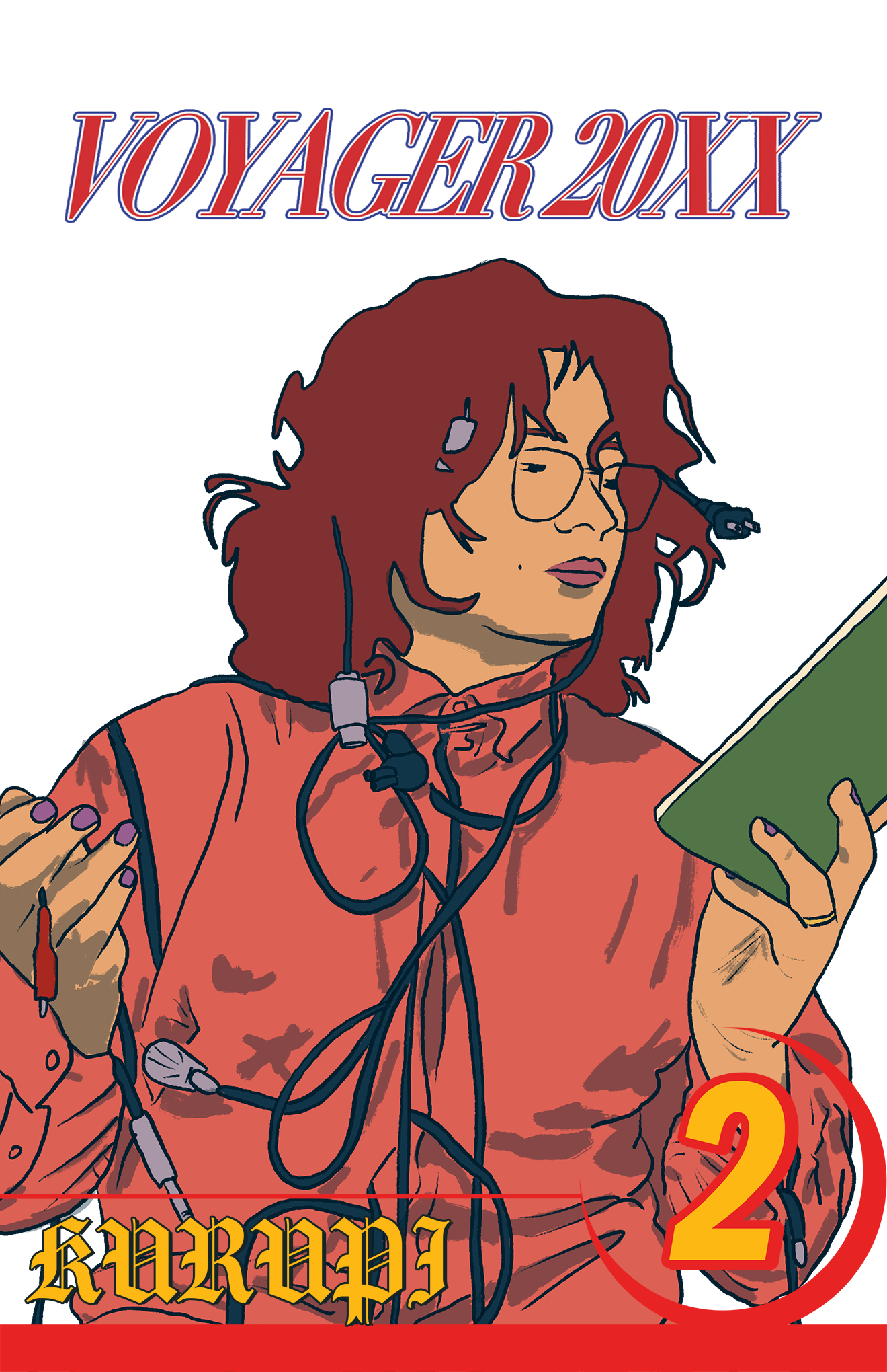 cover of Voyager 20XX zine volume 2